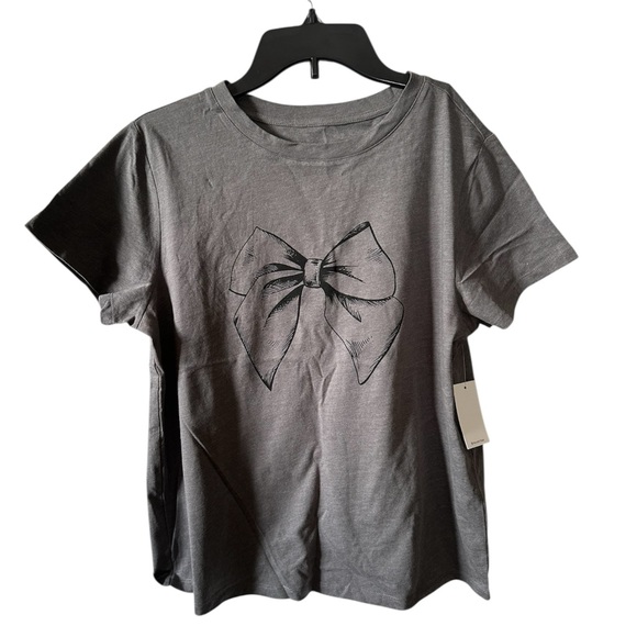 Ricki's Tops - Relaxed Fit Bow Tee